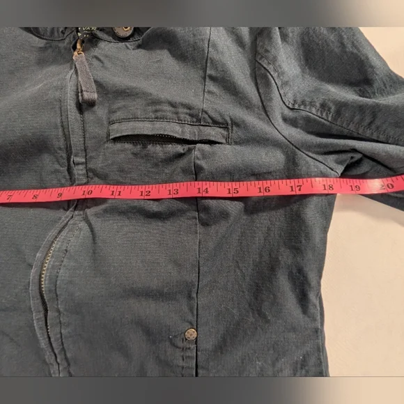 Vans Women's Blue Zip Up Casual Streetwear Skater Jacket 100% Cotton Size Large - Picture 14 of 15